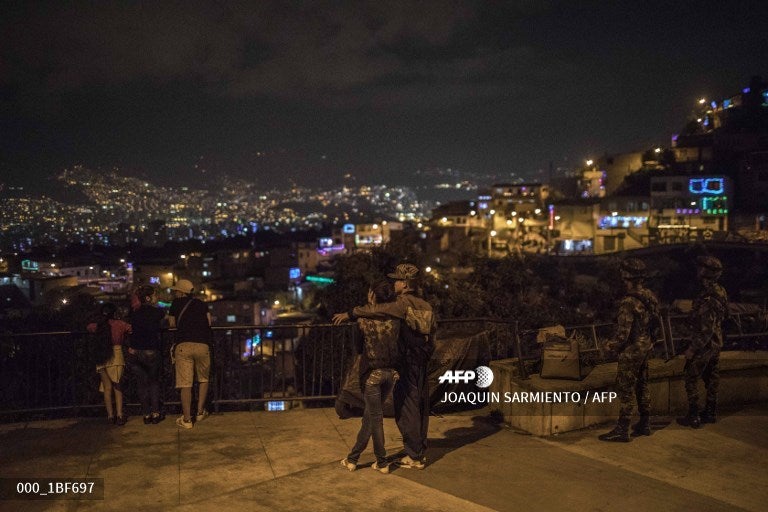 La noche decembrina en Medellín