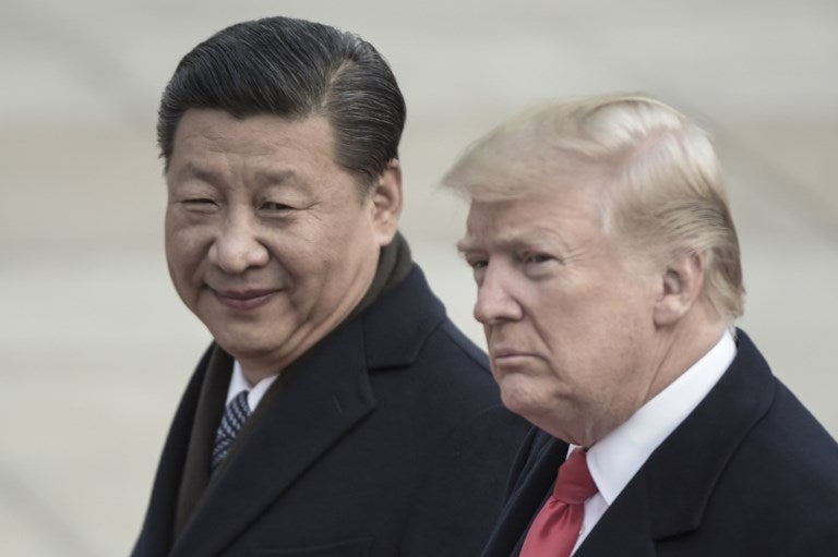 Xi Jinping y Donald Trump