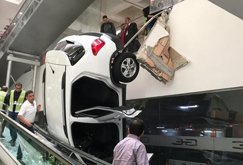 Accidente en Gran Estación