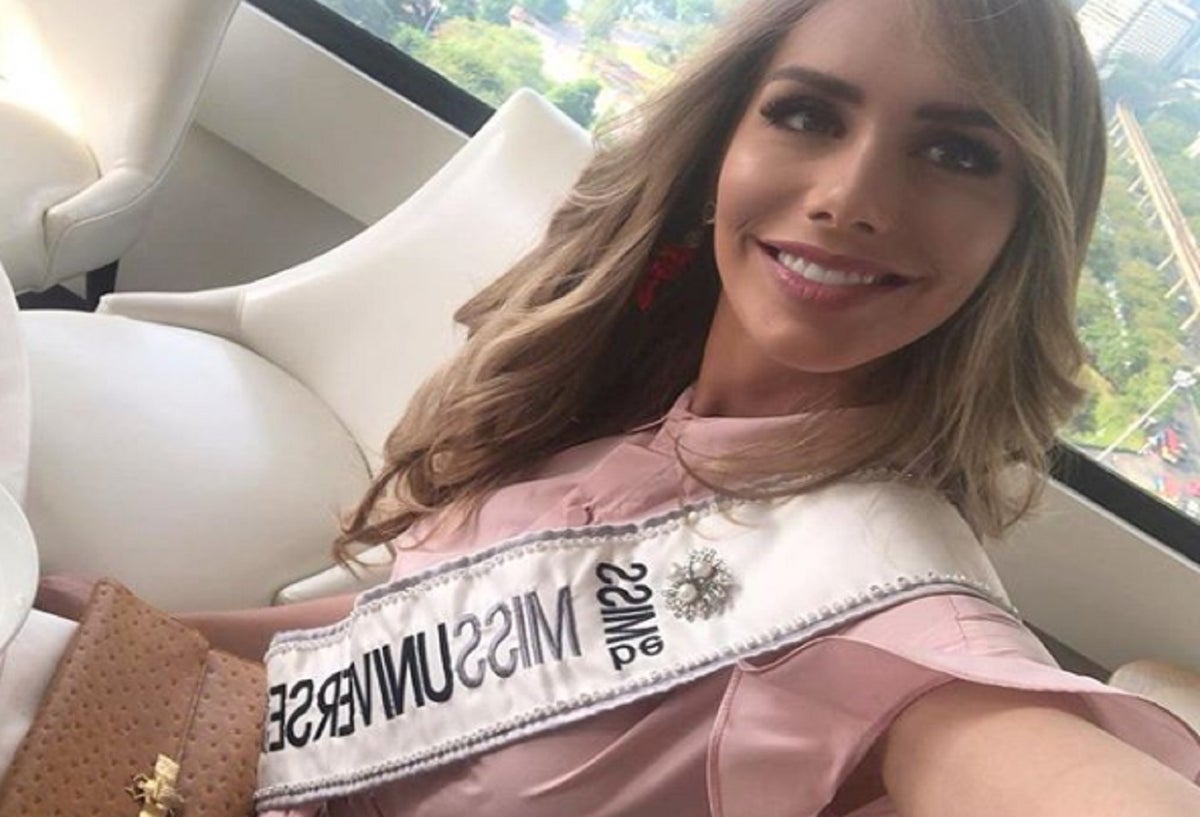 Ángela Ponce envió un saludo de agradecimiento a los colombianos.