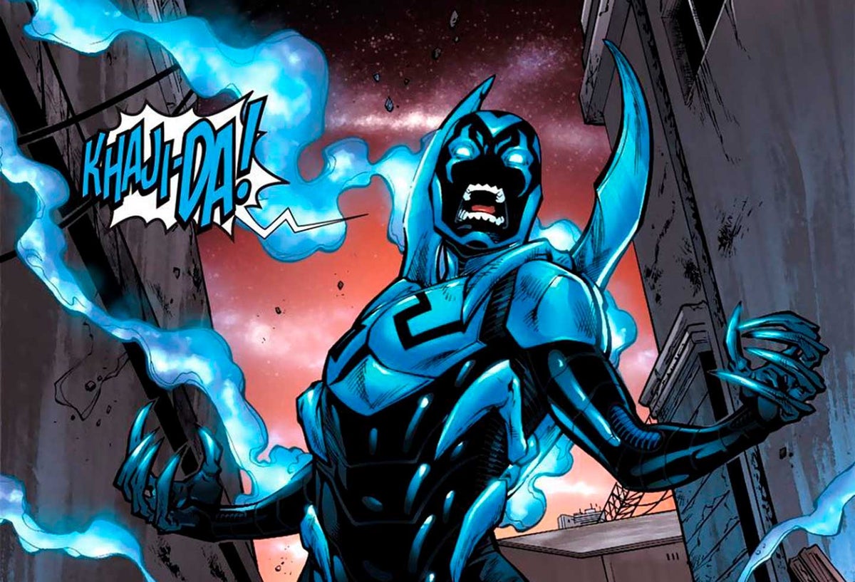Blue Beetle, héroe que pertenece a los Teen Titans