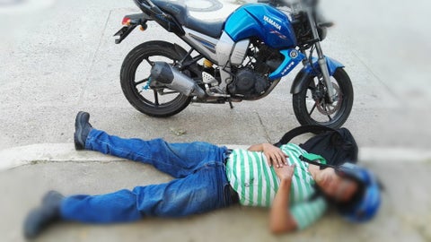 Borracho en Bucaramanga