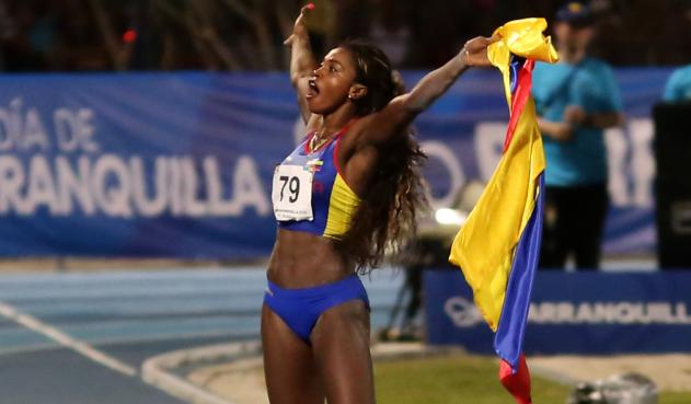 Caterine Ibargüen es una de las cinco finalistas al premio a Mejor Atleta Femenina del Año