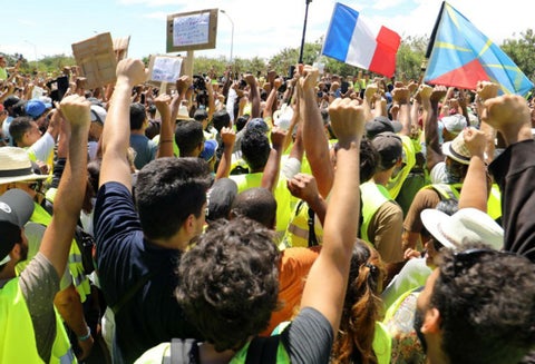 Movimiento de los "chalecos amarillos" en Francia