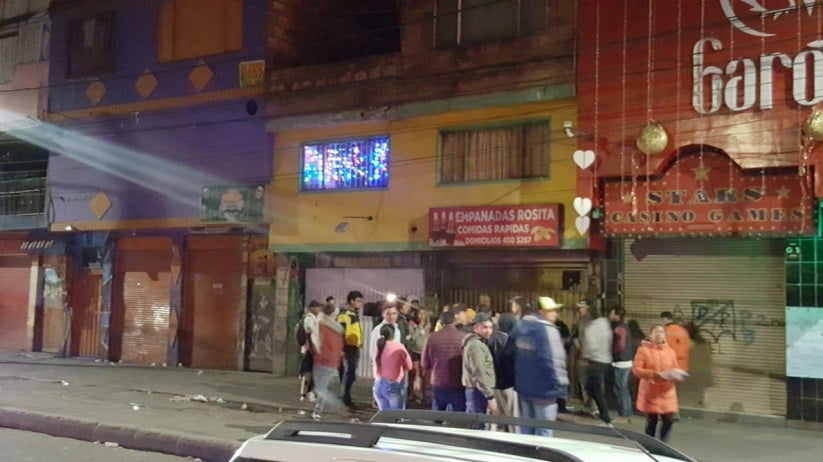 Protestas de los comerciantes de Kennedy.