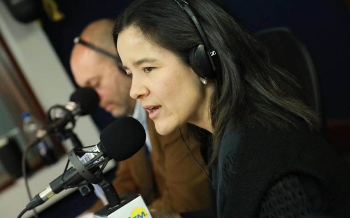 La Ministra TIC, Silvia Constain, estuvo en los micrófonos de LA FM