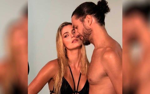 Cristina Hurtado junto a José Narváez