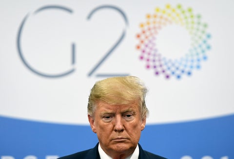 Donald Trump cancela conferencia de prensa en el G 20