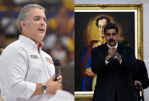 El presidente de Colombia, Iván Duque, tomó medidas contra Nicolás Maduro.