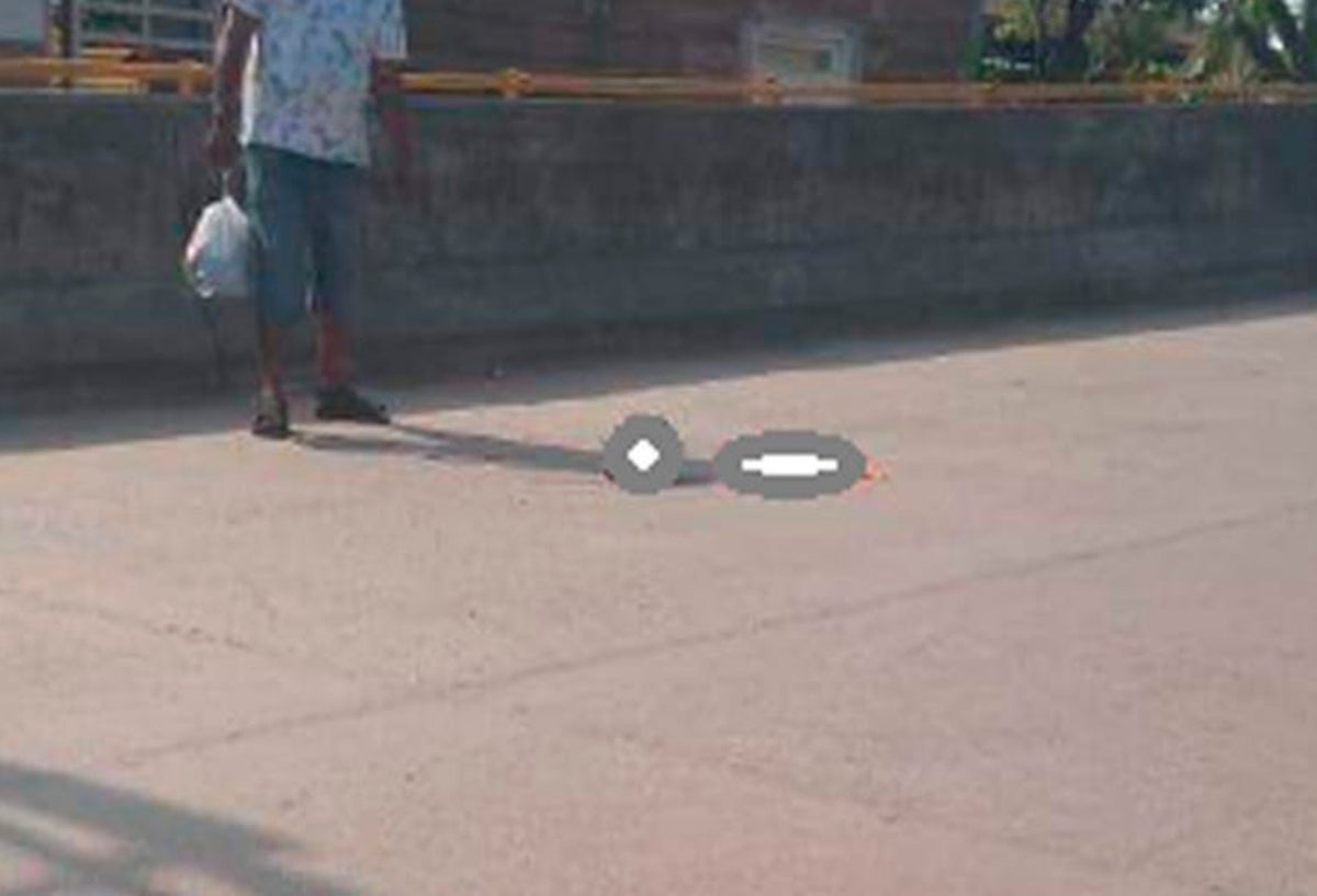 La cabeza humana que dejaron en el municipio de El Bagre, en el Bajo Cauca antioqueño