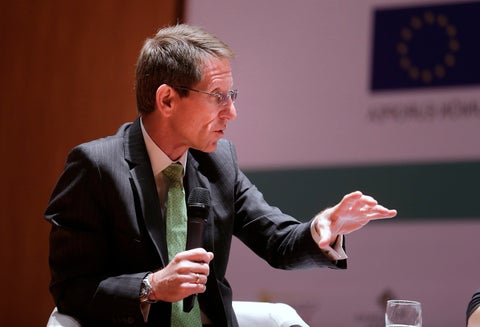 Emilio Archila, consejero presidencial para el Posconficto, Derechos Humanos y Seguridad