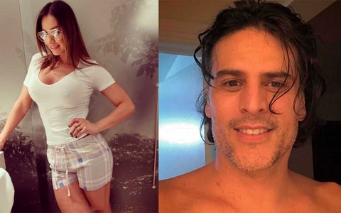 Esperanza Gómez y Jaider Villa a parecen en la película "Mal agüero"