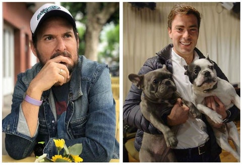 Andrés Parra y Esteban Santos