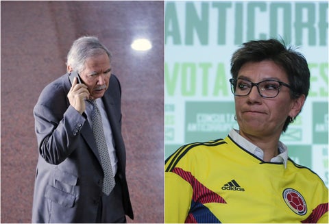 Guillermo Botero y Claudia López