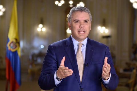 Iván Duque, presidente de Colombia