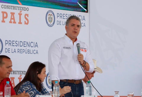 El presidente Iván Duque en Guaviare