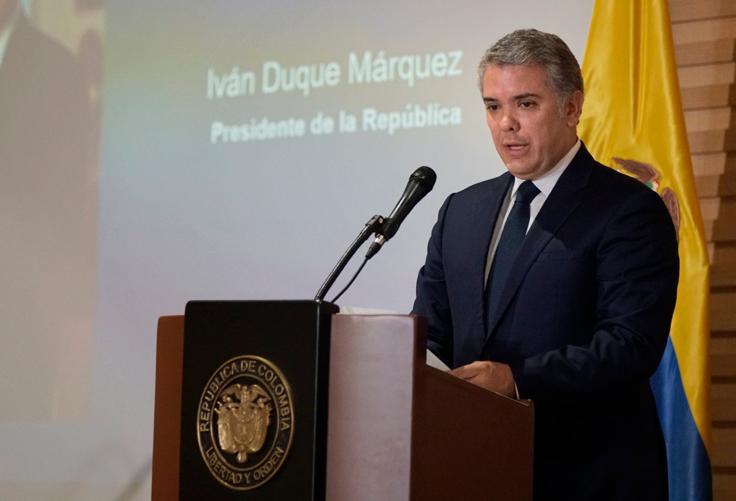 Iván Duque, presidente de la República