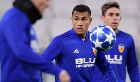 Jeison Murillo, jugador del Valencia