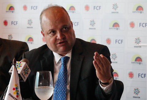 Jorge Enrique Vélez, presidente de la Dimayor