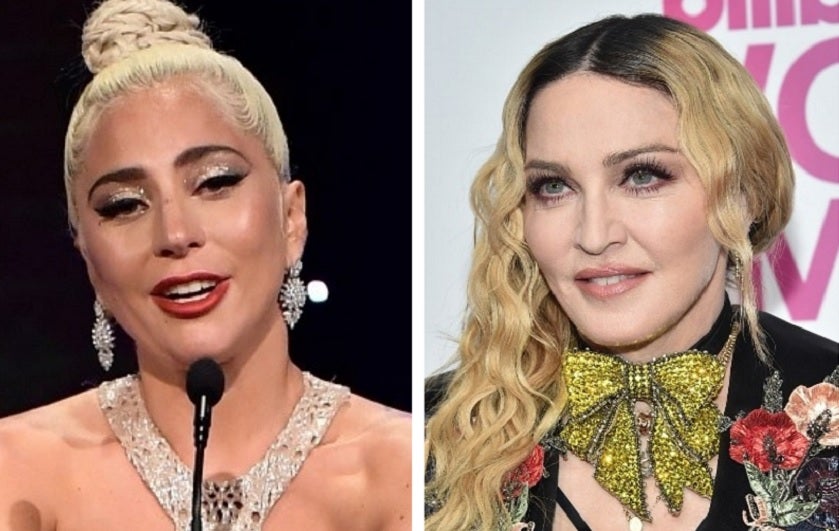 Madonna y Lady Gaga