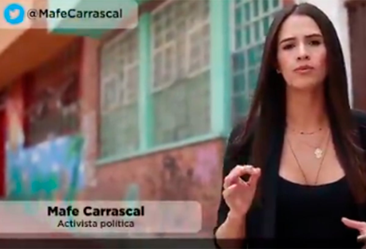Mafe Carrascal, periodista, twittera, activista política