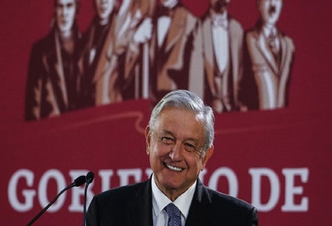 Andrés Manuel López Obrador, presidente de México