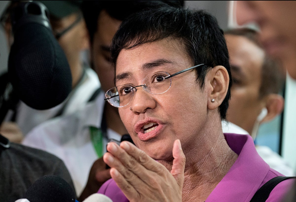Maria Ressa, presidenta de Rappler Holdings Corporation