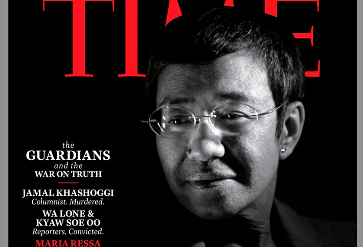 Maria Ressa, personaje del año de la revista Time