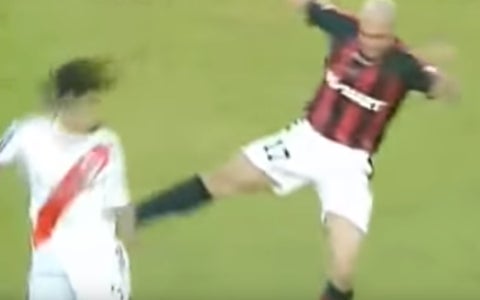 Sebastián Méndez y Radamel Falcao