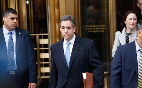 Michael Cohen, exabogado de Donald Trump
