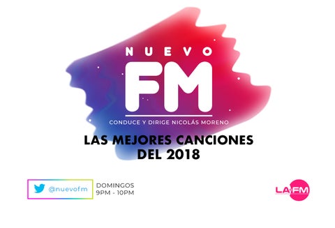 #NuevoFm - Las mejores canciones del 2018