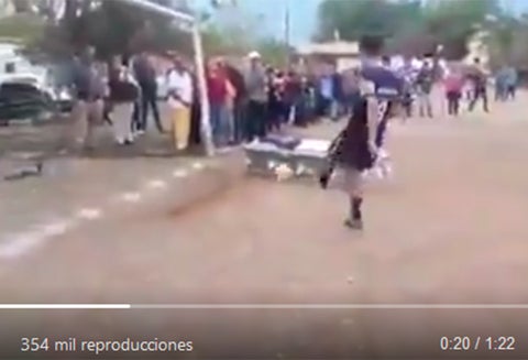 El último tanto de Noé Acuña con el Deportivo Llamas, en México