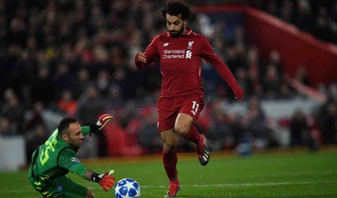 David Ospina y Mohamed Salah