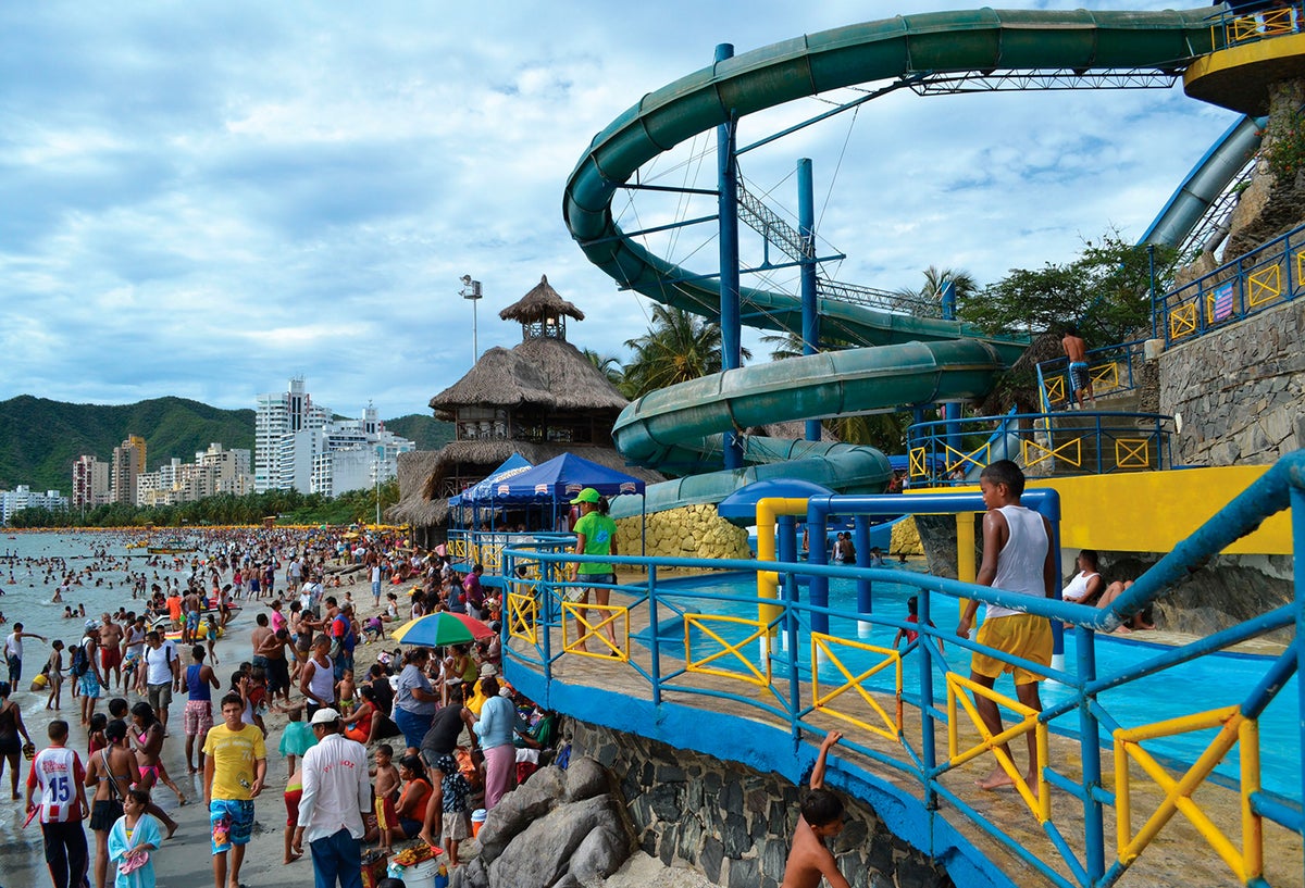El Parque Acuático, en Santa Marta