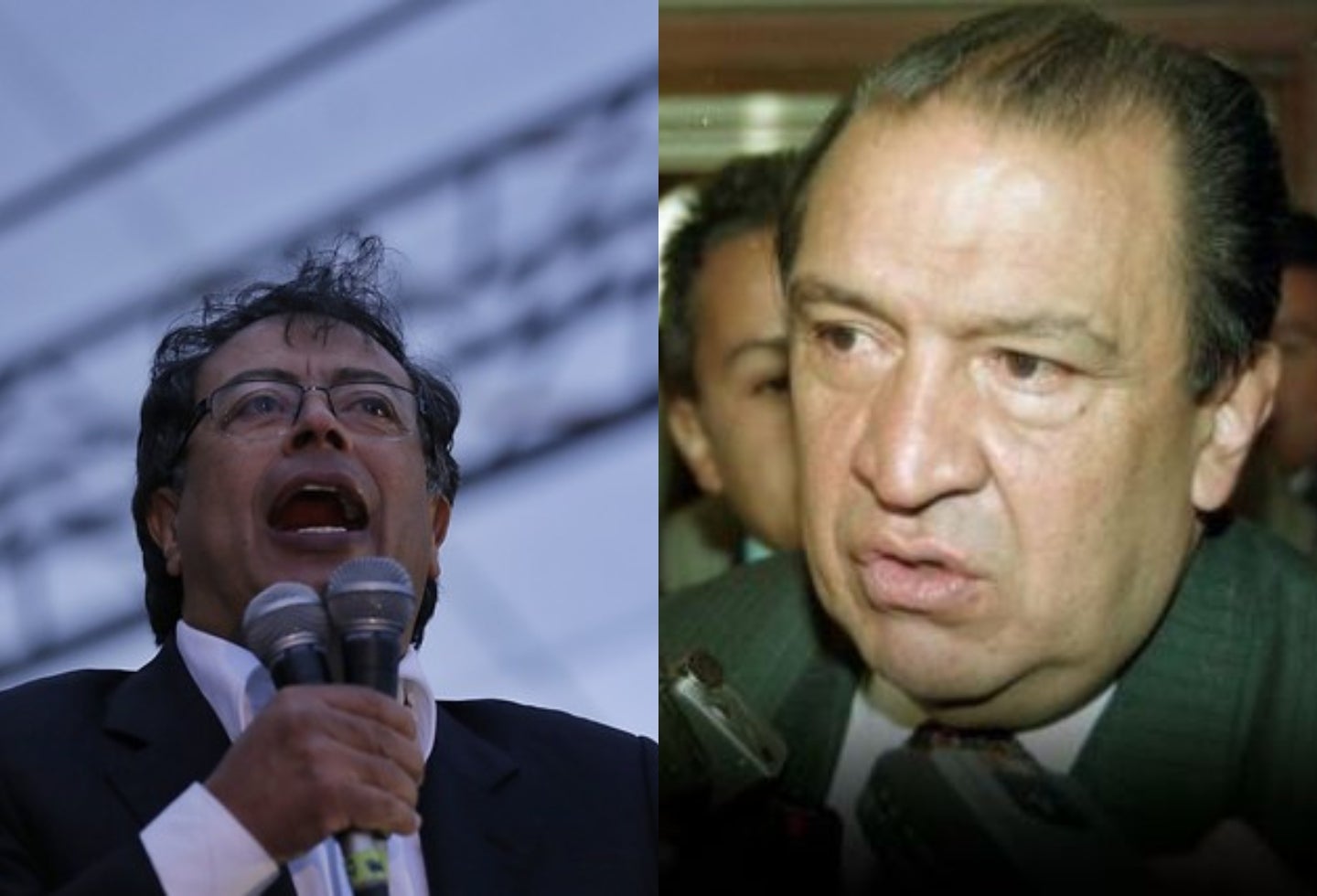 Gustavo Petro y Gabriel Camargo