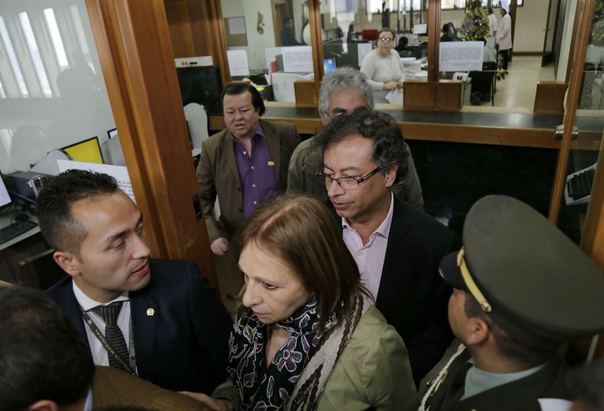 Gustavo Petro en la Corte Suprema de Justicia