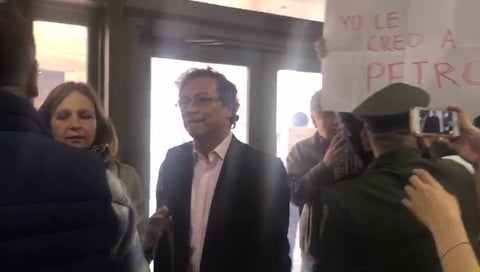 Gustavo Petro en la Corte Suprema de Justicia