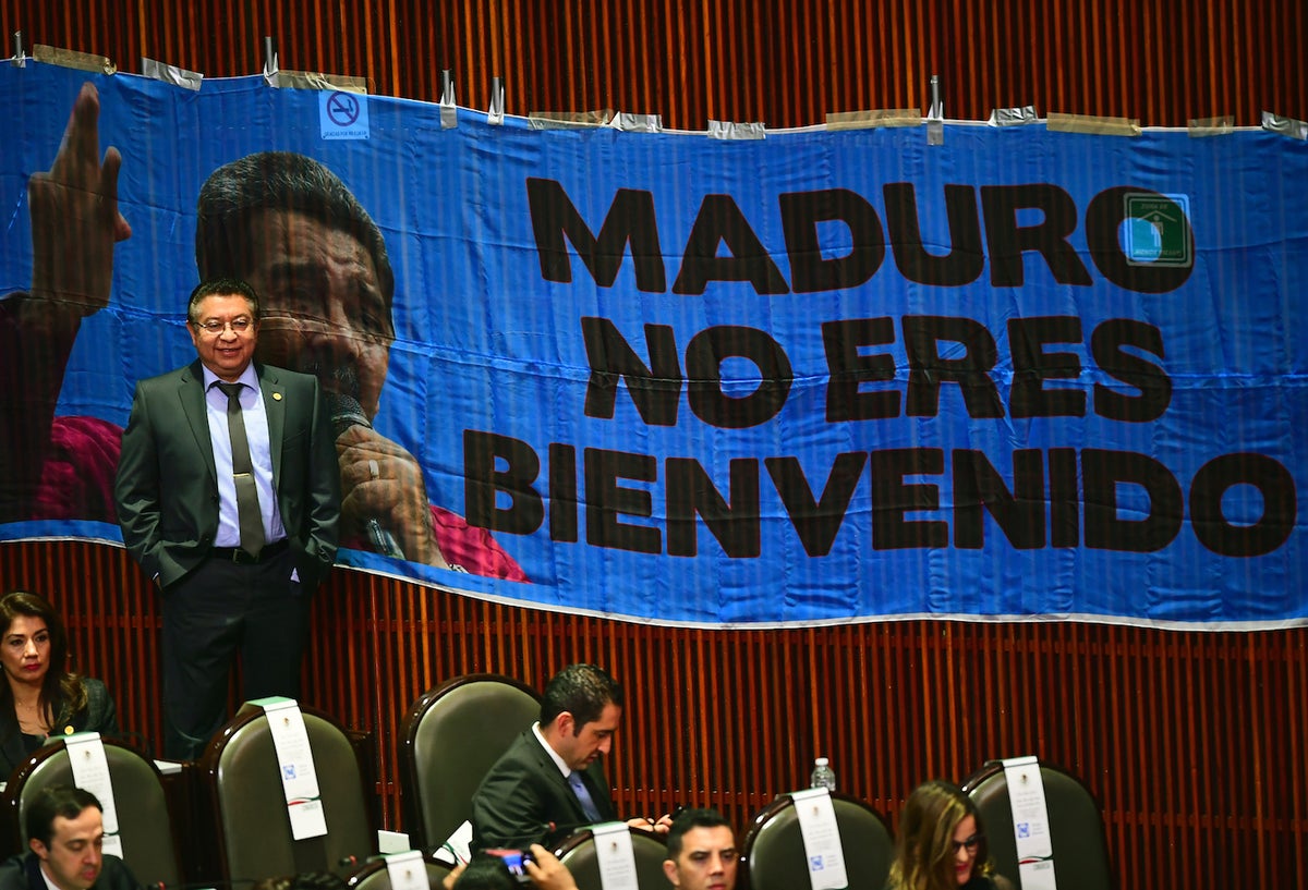 Protesta contra Maduro