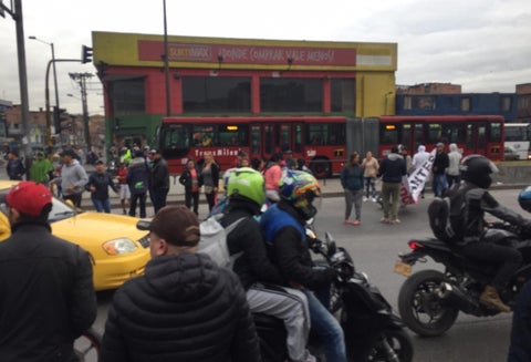 Protestas en Corabastos