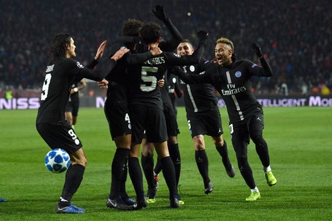Jugadores del Paris Saint Germain