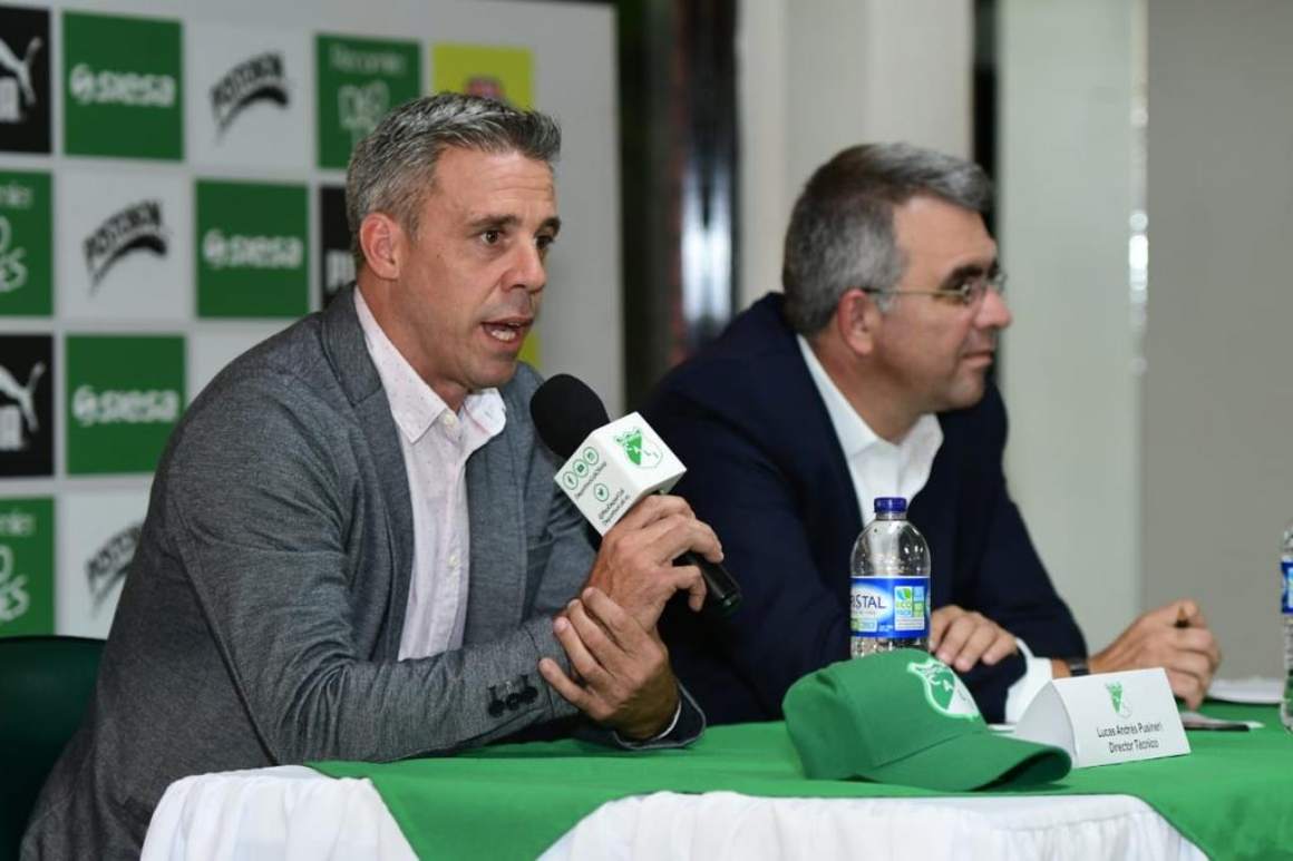 Lucas Pusineri, técnico del Deportivo Cali