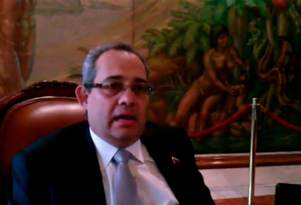 Rafael Ortega, magistrado del Tribunal Supremo de Justicia de Venezuela en el exilio