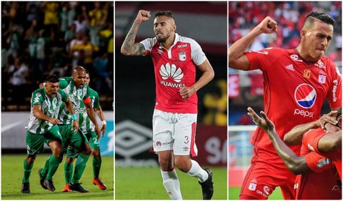 Nacional, Santa Fe y América los mejores colombianos en el ránking Conmebol