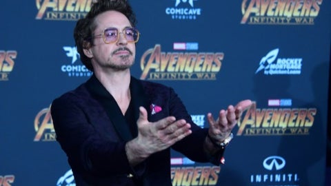 El actor Robert Downey Jr.