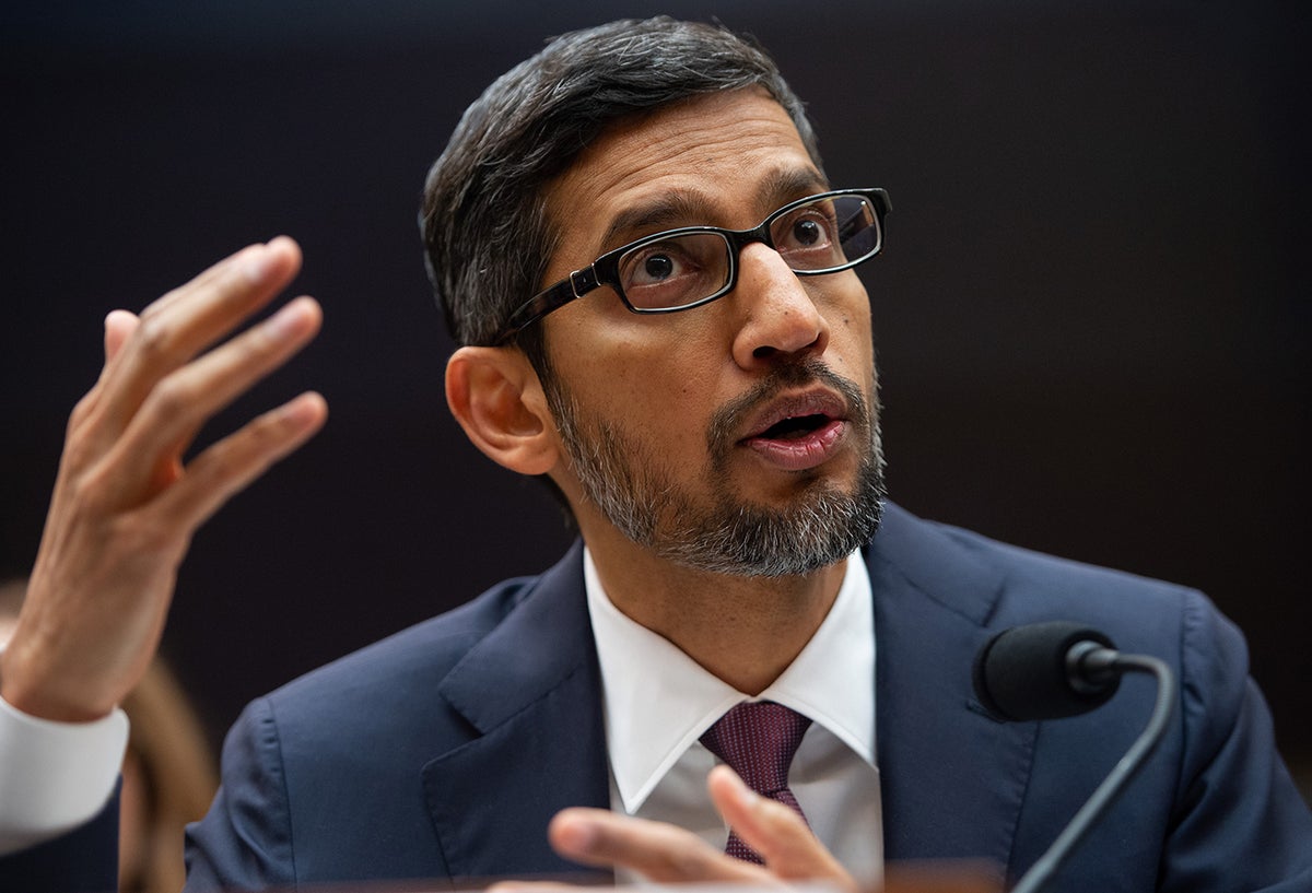 Sundar Pichai, CEO de Google