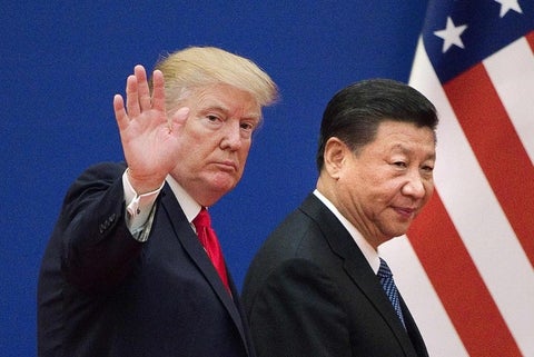 Trump y Xi Jinping