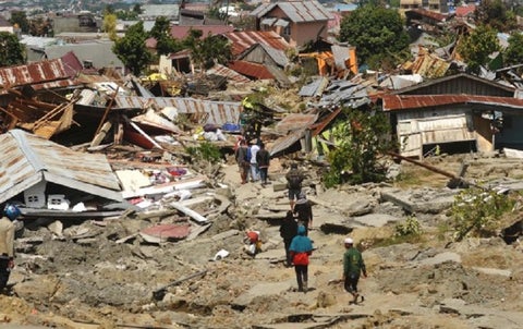 Tsunami en Indonesia