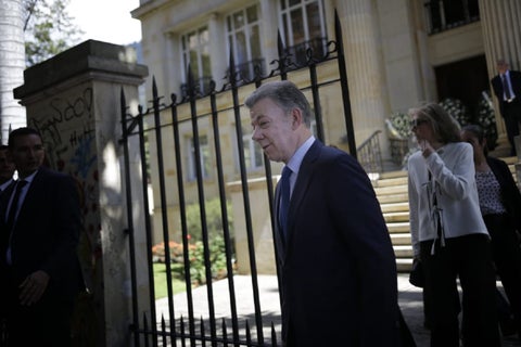 Juan Manuel Santos en la Academia Colombiana de la Lengua