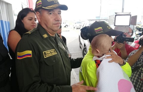 Ángel Smith Ortega Morena, bebé Soacha