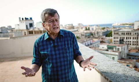 Pablo Beltrán, negociador del ELN, en La Habana